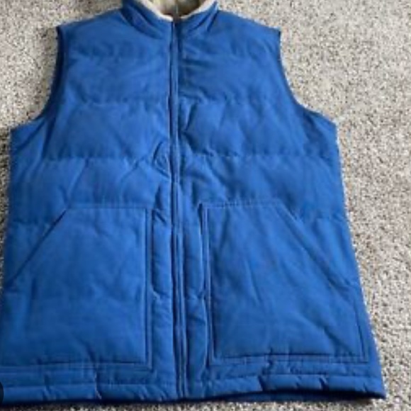 Lucky Brand Men’s Blue Puffer Vest - Picture 3 of 3